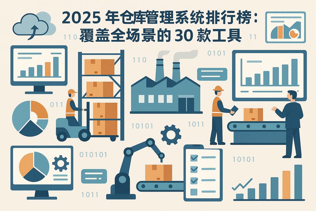 2025 年仓库管理系统排行榜：覆盖全场景的 30 款工具